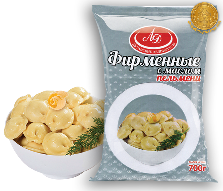 Пельмени «Фирменные с маслом»